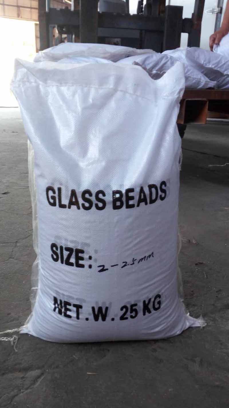 Stainless steel surface treatment glass beads for sandblasting shot peening glass beads 100 mesh 150 mesh -2-